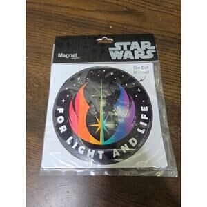 Disney Parks Star Wars For Ligth And Life Car Magnet NEW 5”